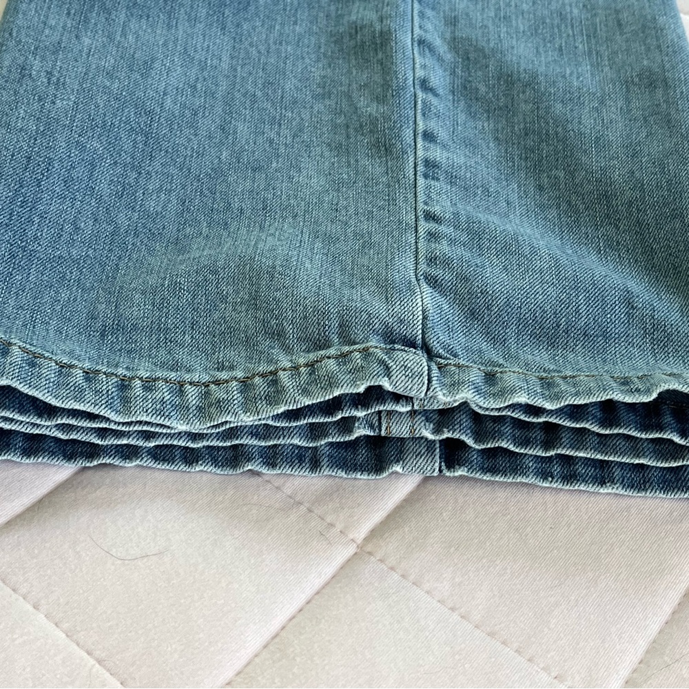 Zara Blue Flare Wide Leg Jeans - Picture 13 of 16